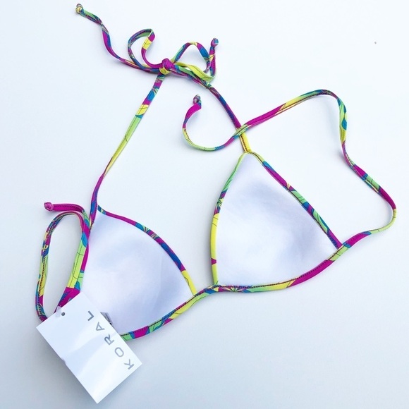KORAL by llann Kugel floral bikini top - Picture 12 of 13